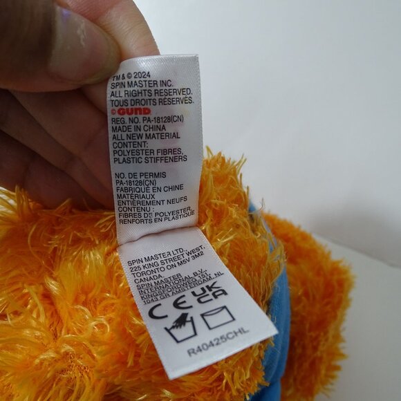 Ms Rachel Herbie Cuddle and Comfort Friend Plush Toy 10" Ages 6 months NEW - Picture 5 of 7